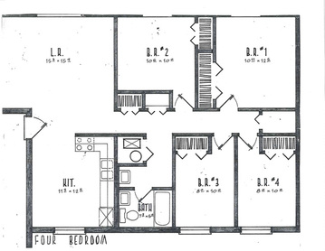 Four Bedrooms